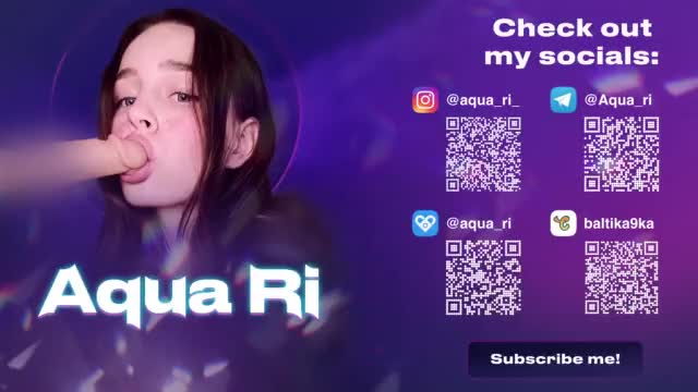 Cute Aqua Ri is fucked hard in the mouth and in doggy style