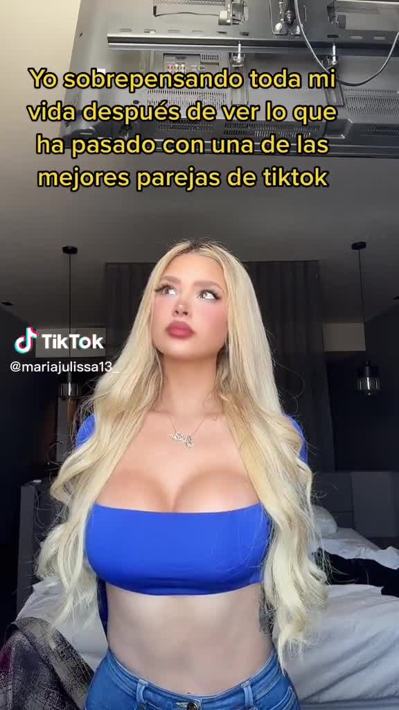 Maria Julissa!! Hot big tits on bed…