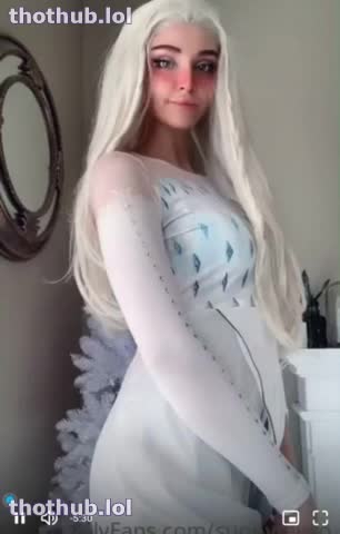 Sunny Ray!! Elsa frozen cosplay…