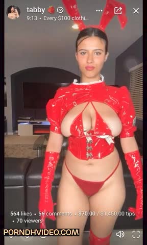 Tabithalookofsky/Strawberrytabby slutty bunny!!! New Onlyfans video leak so hot