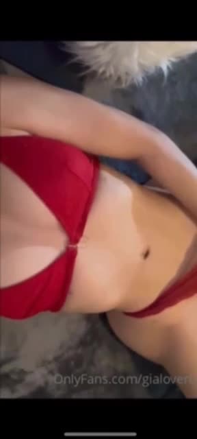 Gialover0 naked pussy play on bed!!! Hot video Onlyfans leaked