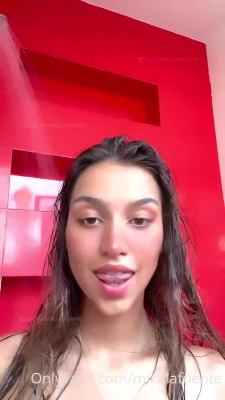 Mikala fuente – Nude shower in bath… Omg!!!
