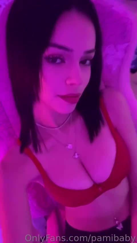 Pamibaby – Sexy in red!!! Best video from Onlyfans leaked