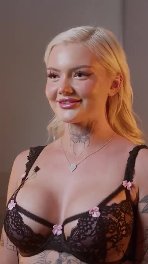 Lowri Rose in black lingerie!!! So hot