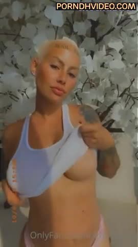 Amber Rose Onlyfans leak – Nude shower in bath!!! So hot
