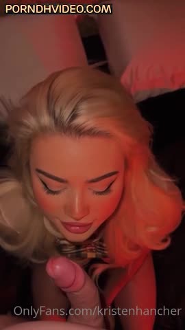 Kristen Hancher Onlyfans sex tape leaked!!! Blowjob with big cock so hot